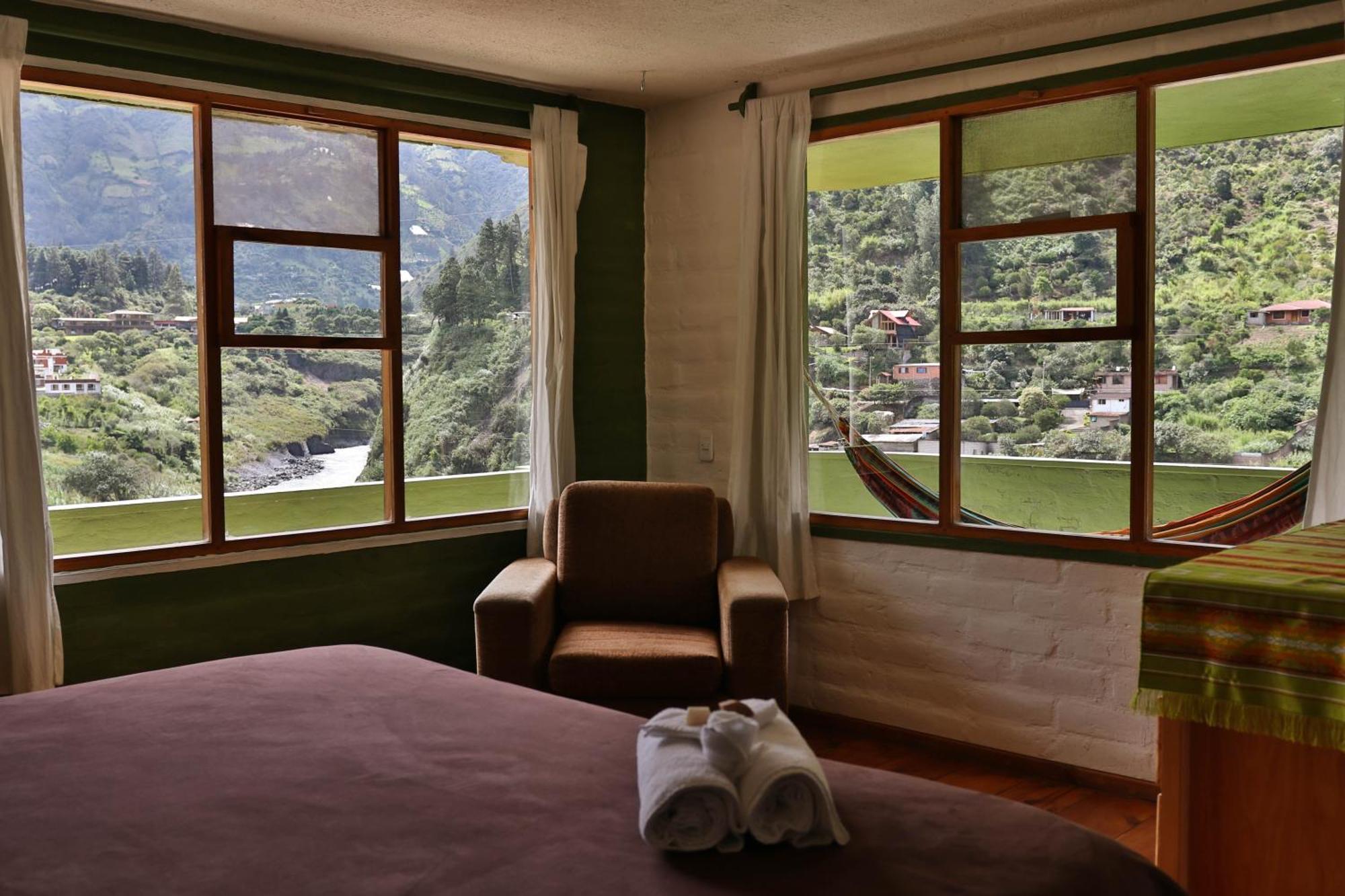 La Casa Verde Eco Guest House Baños Esterno foto