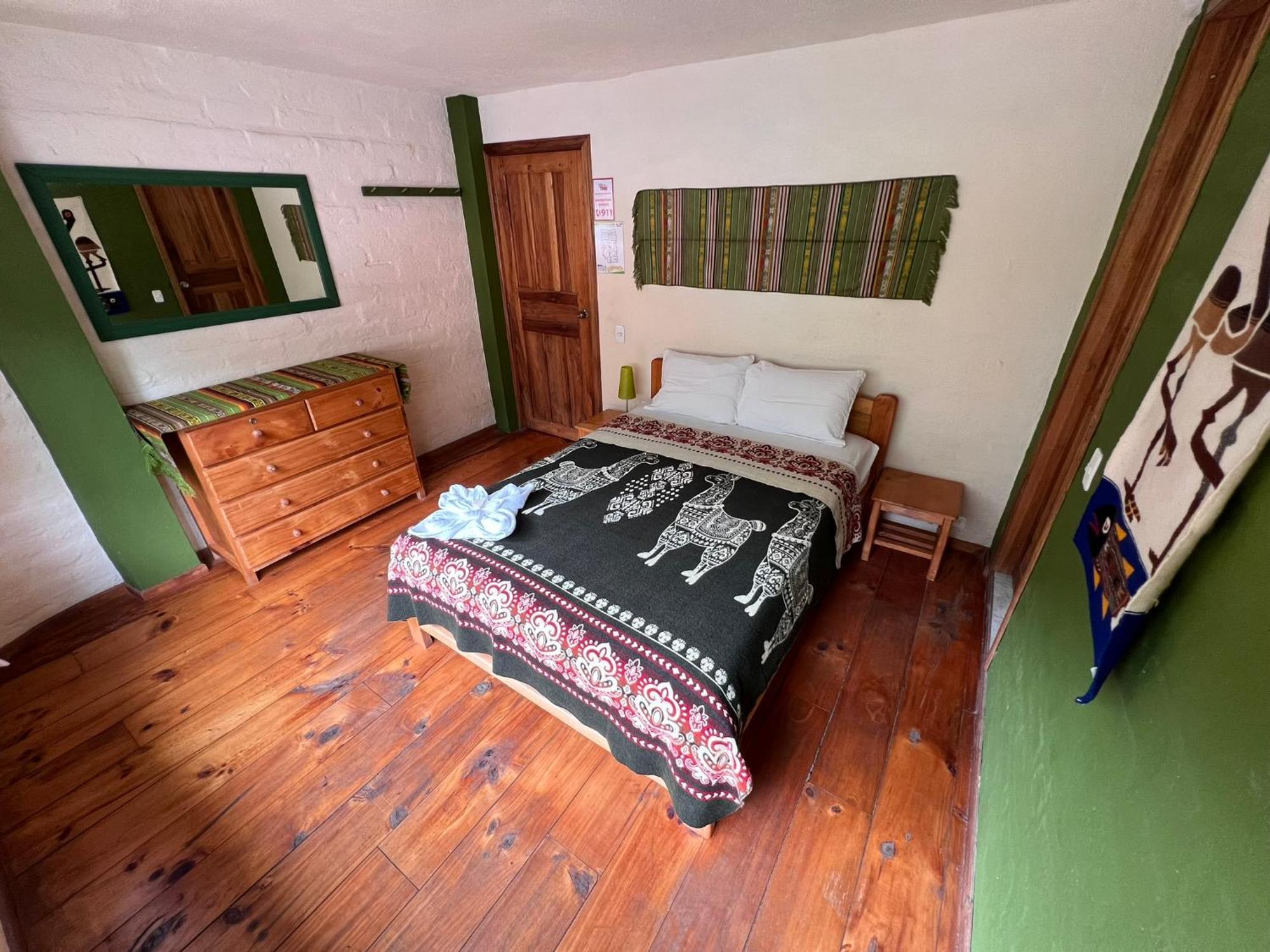 La Casa Verde Eco Guest House Baños Camera foto